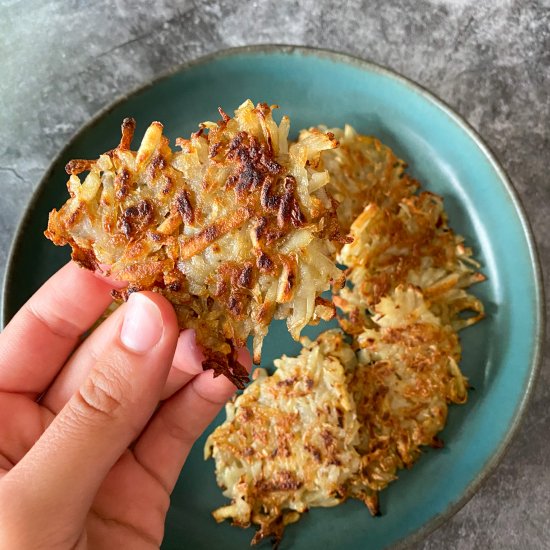 Easy and Quick Mini Potato Fritters