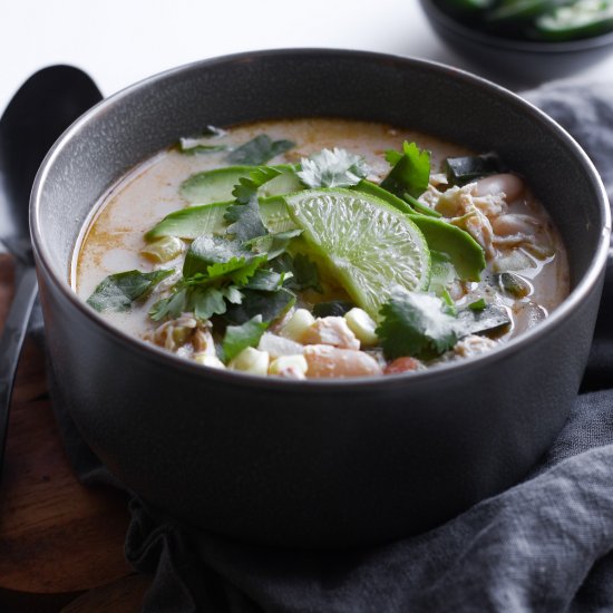 Gluten-free White Chicken Chili