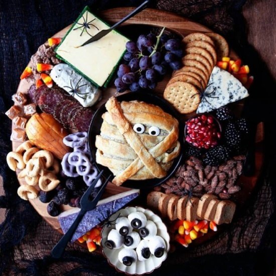 Halloween Cheese Board