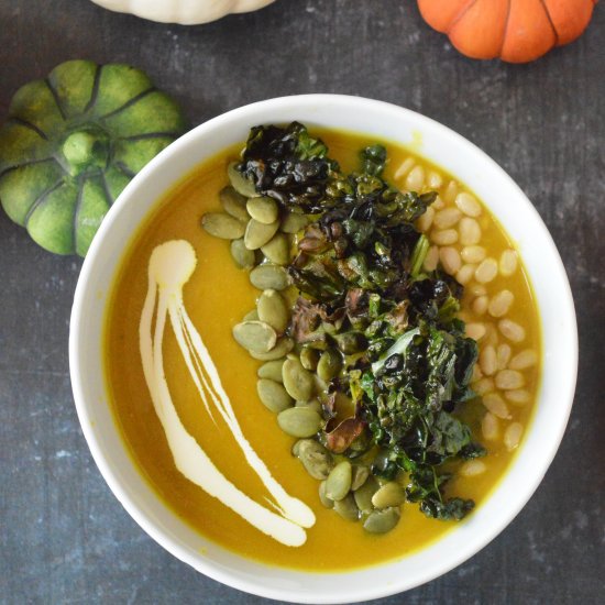 Pumpkin Leek Soup