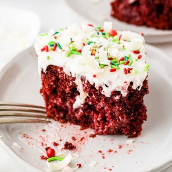 Christmas Poke Cake