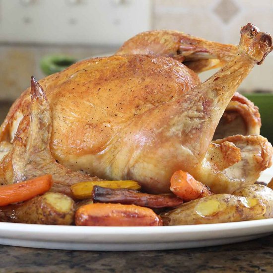 Dutch Oven Whole Chicken