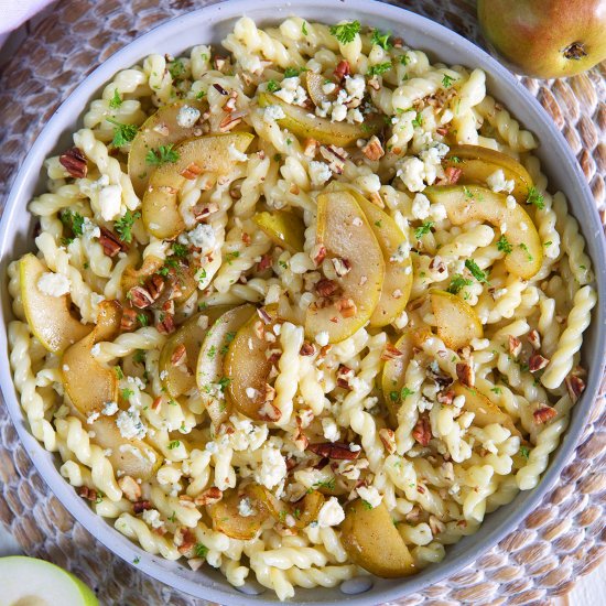 Gemelli Pasta with Pears