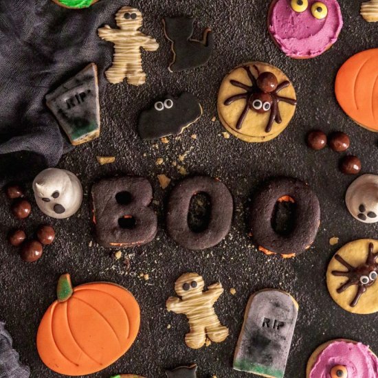 Easy Halloween cookies