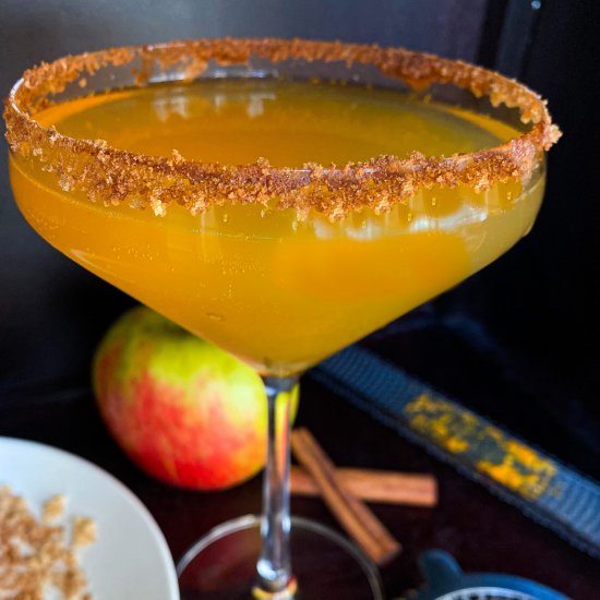 Sparkling Apple Cider Martini