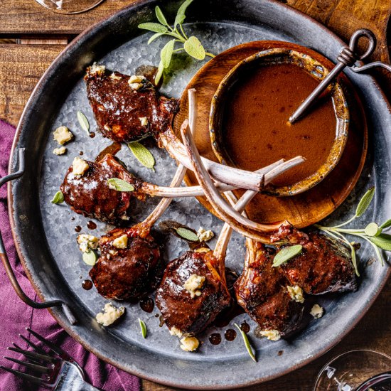 Caffè Mocha Lamb Lollipops