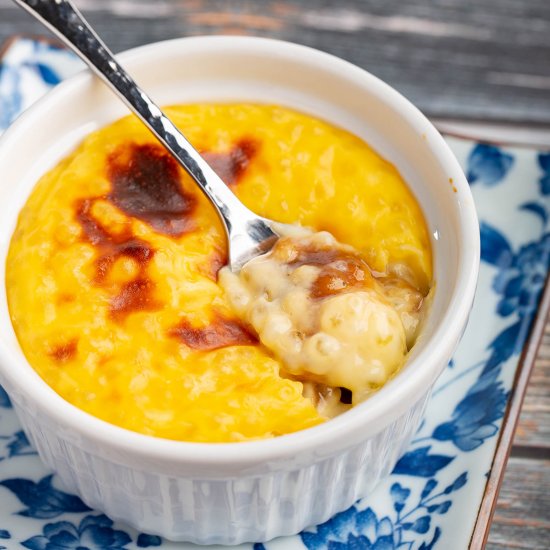 Baked Custard with Tapioca