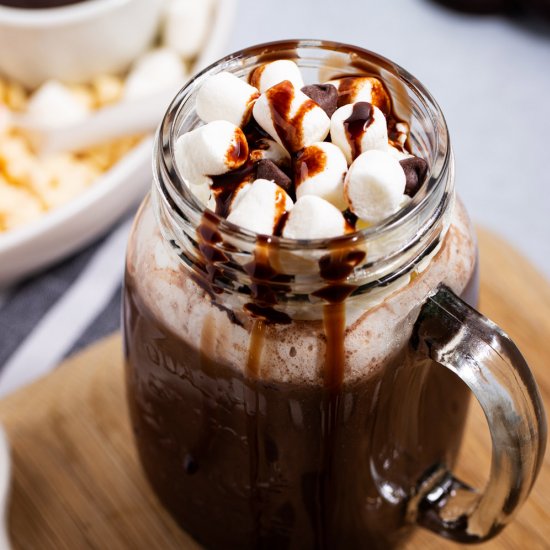 Hot Chocolate with Chocolate Chips