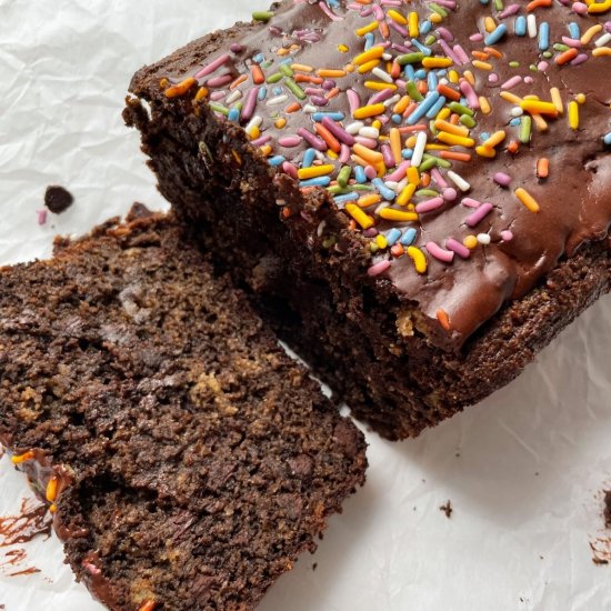 Gluten Free Chocolate Banana Bread