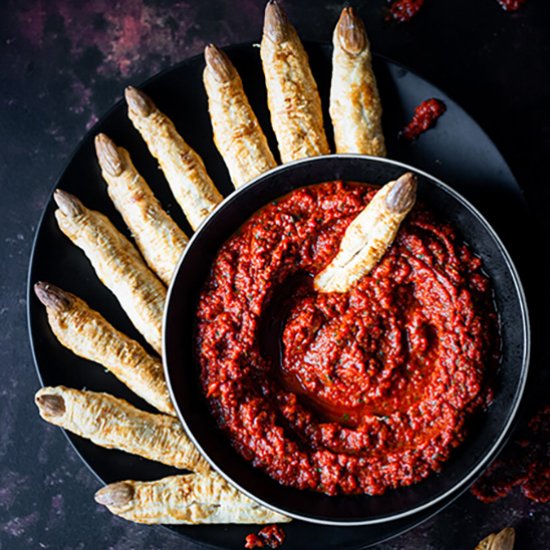 WITCHES’ FINGERS BREADSTICKS