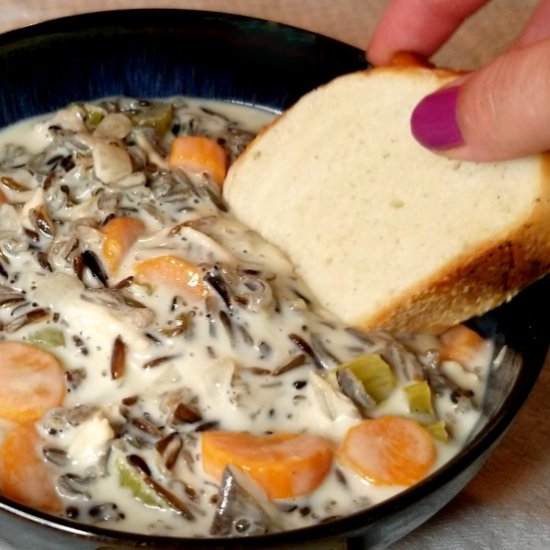 MN Creamy Wild Rice Soup