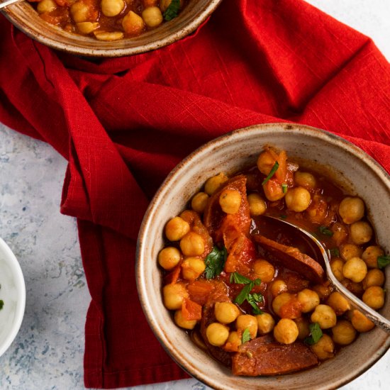 Cuban Garbanzos Fritos