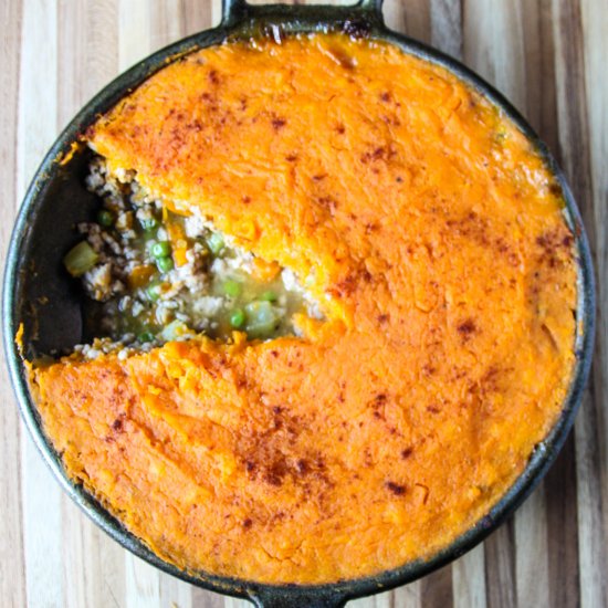 Sweet Potato Shepherd’s Pie