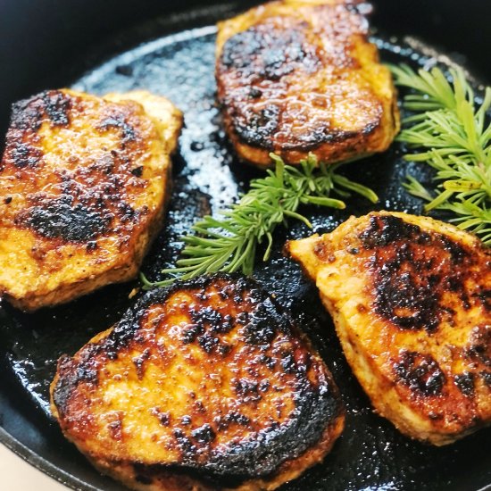 Juicy Boneless Pork Chops