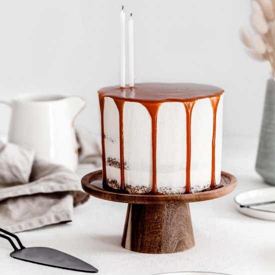 The best salted caramel cake