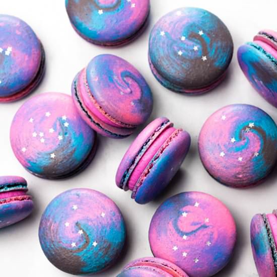 Galaxy Macarons