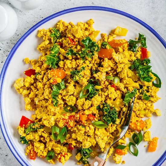 Tofu Scramble [Vegan Breakfast]