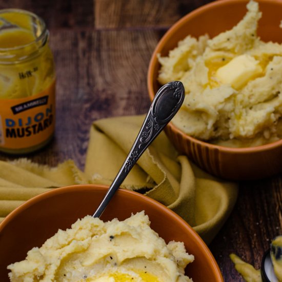 Easy Mustard Mash Potatoes