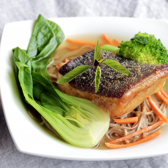 Fusion Sablefish Noodle Bowl