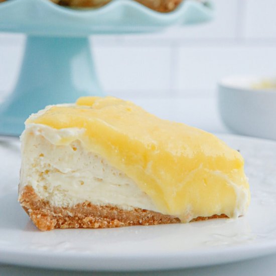 Instant Pot Lemon Curd Cheesecake