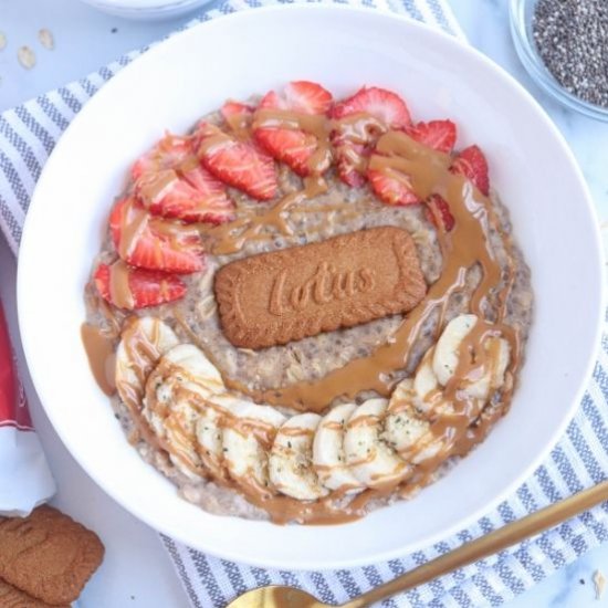 Biscoff Oatmeal