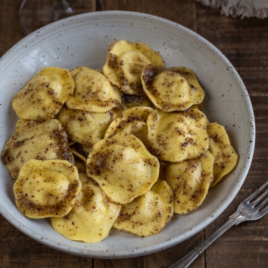 Hazelnut Butter Ravioli