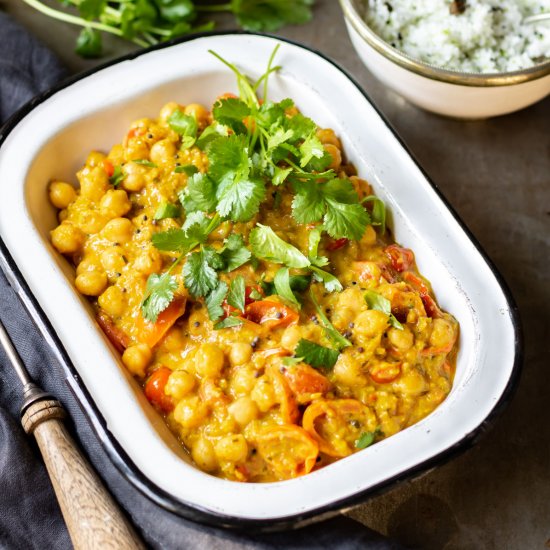 Chana Masala (Chickpea Curry)