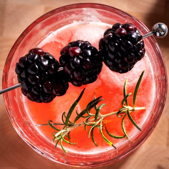 Blackberry Bourbon Smash