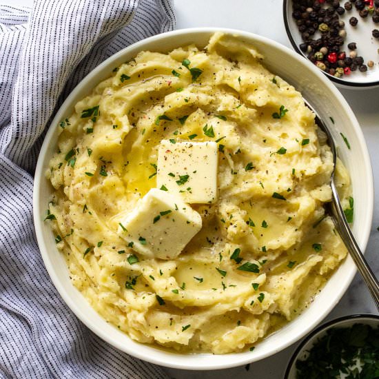 Slow Cooker Mashed Potatoes