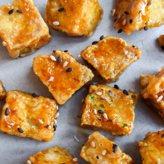 Air Fryer Crispy Tofu