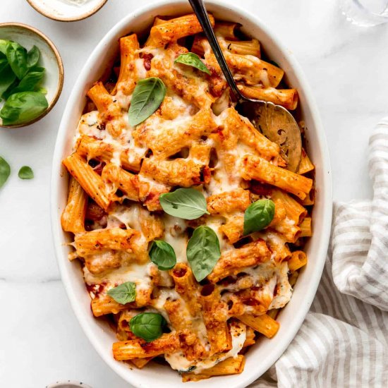 Vegetarian Baked Ziti