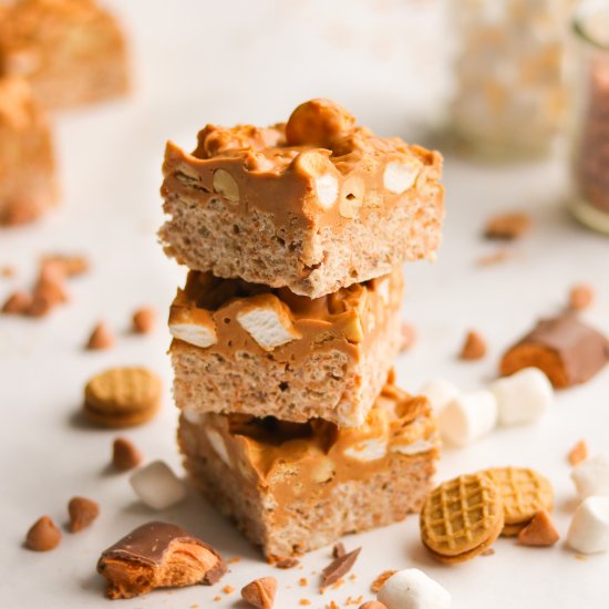 Butterfinger Butterscotch Treats