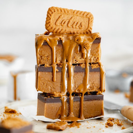 Vegan Biscoff Fudge