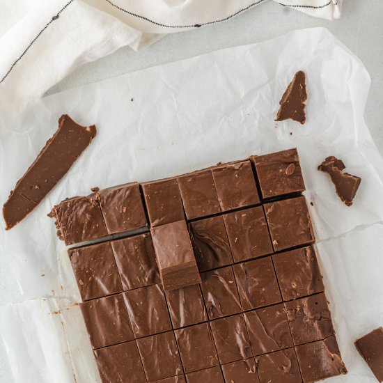 Three Ingredient Fudge