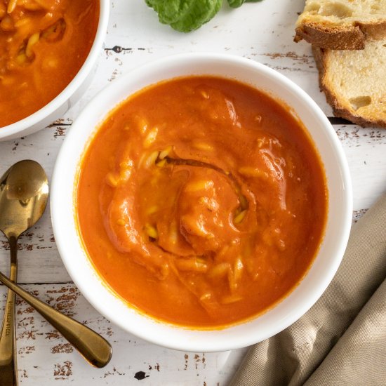 Easiest Roasted Tomato Soup