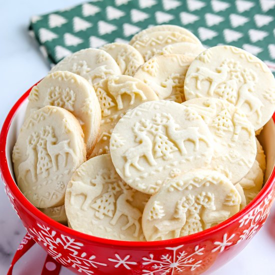 Christmas Shortbread Cookies