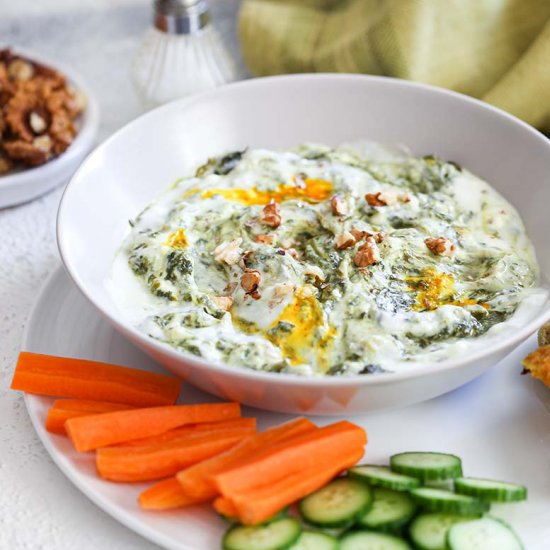 Spinach Yogurt Dip Recipe