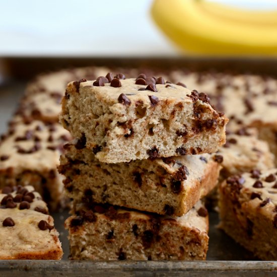 Chocolate Chip Banana Bars