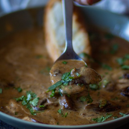 Hungarian Mushroom Soup