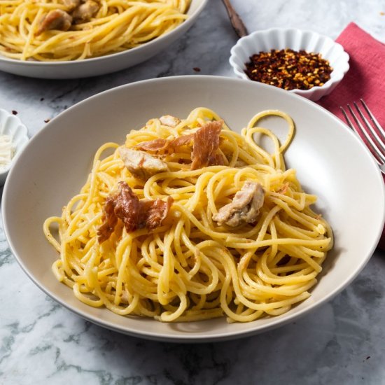 Creamy Chicken Carbonara