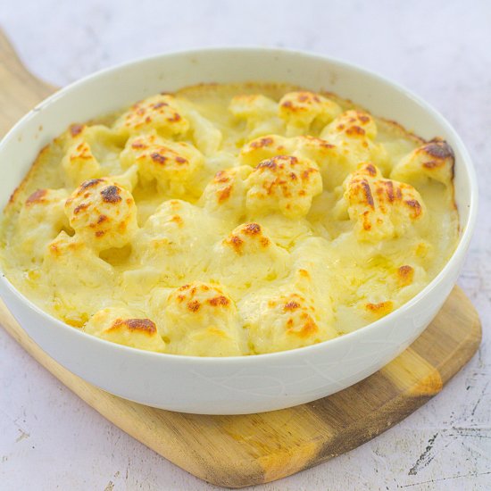 Easy Peasy Cauliflower Cheese