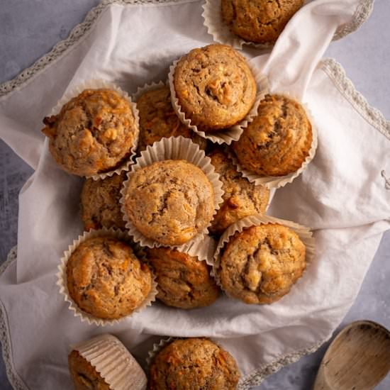 Banana Carrot Muffins