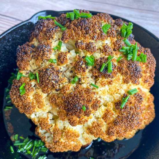 Whole Brown Butter Cauliflower