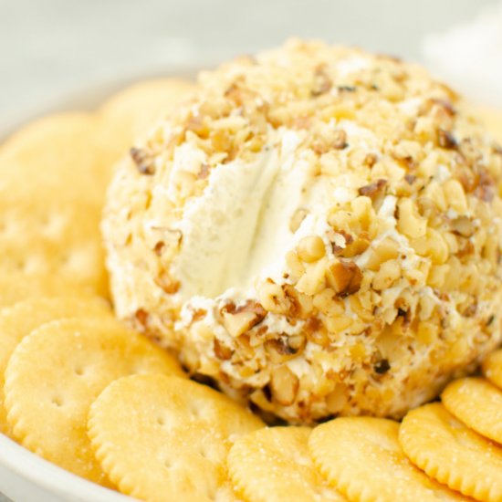 Garlic Parmesan Cheese Ball