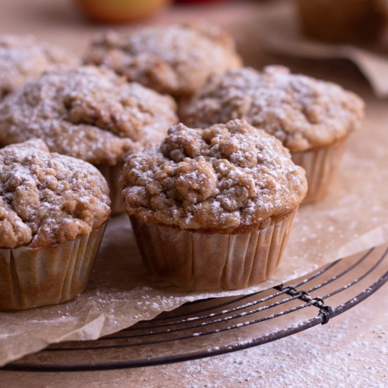 Apple Crumb Muffins