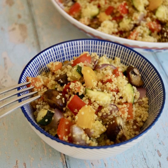 roasted vegetable couscous