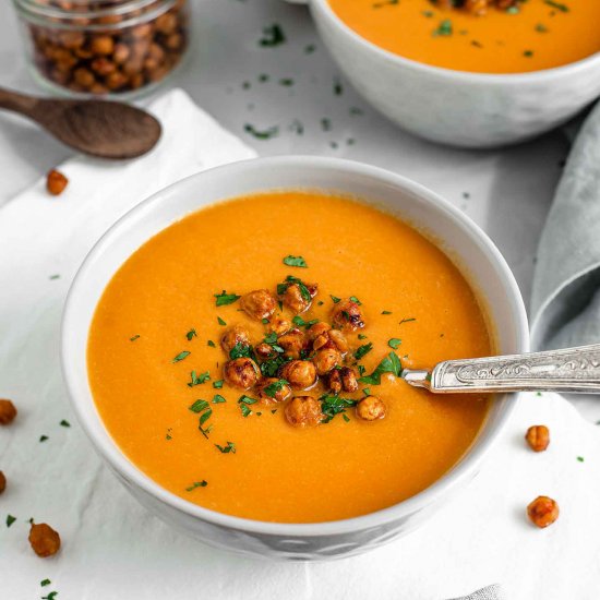 Sweet Carrot Ginger Soup