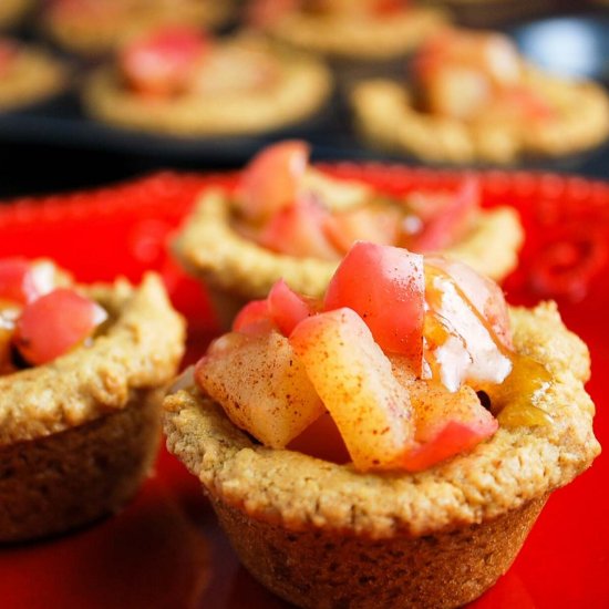 PB Apple Caramel Tartlets