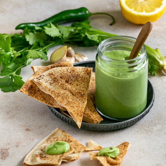 Avocado & Coriander Dip