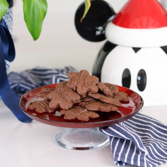 Chocolate Gingerbread Cookies